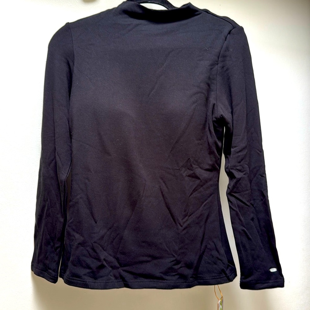 OGL Mock neck  Long Sleeve Bra Top